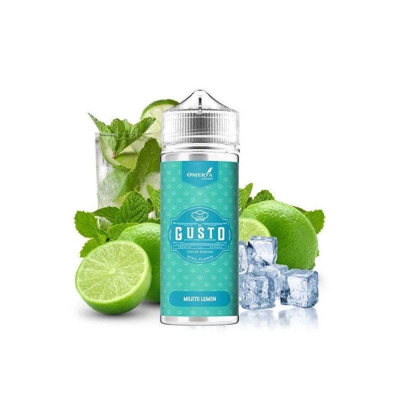 Premix Gusto by Omerta Liquids - Mojito Lemon 100/120ml