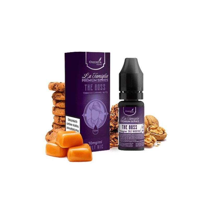 Liquid Omerta La Famiglia Salts - The Boss 20mg 10ml
