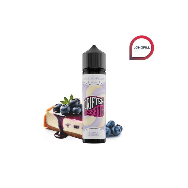 Longfill Drifter Desserts - Blueberry Cheesecake 16/60ml Longfill Drifter Desserts - Blueberry Cheesecake 16/60ml