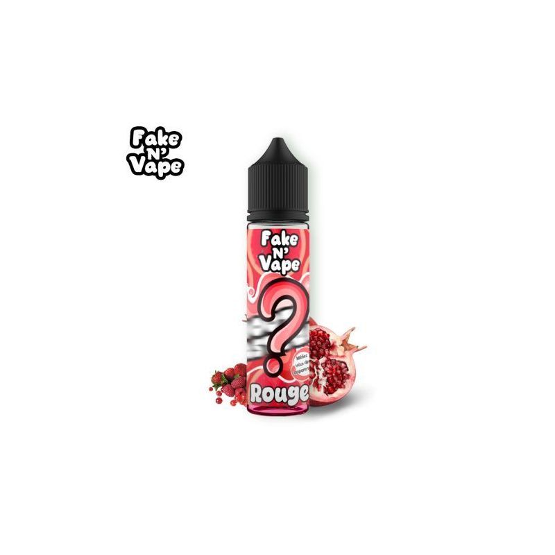 Premix Fake N Vape - Rouge 50/60ml Premix Fake N Vape - Rouge 50/60ml