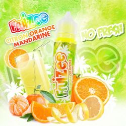 Premix Fruizee No Fresh by Eliquid France - Citron Orange Mandarine 50/70ml
