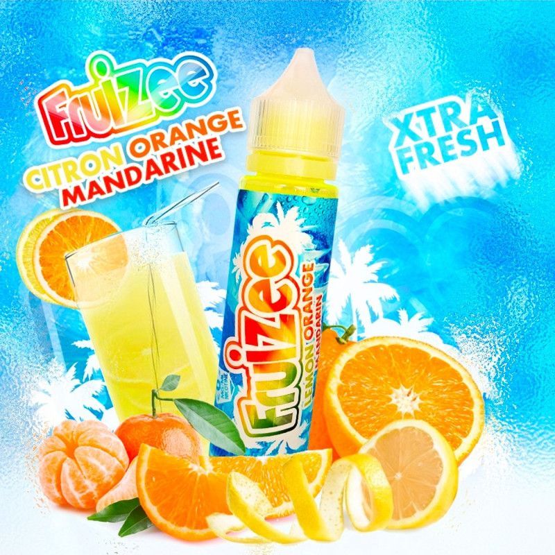 Premix Fruizee by Eliquid France - Citron Orange Mandarine 50/60ml Premix Fruizee by Eliquid France - Citron Orange Mandarine 50/60ml