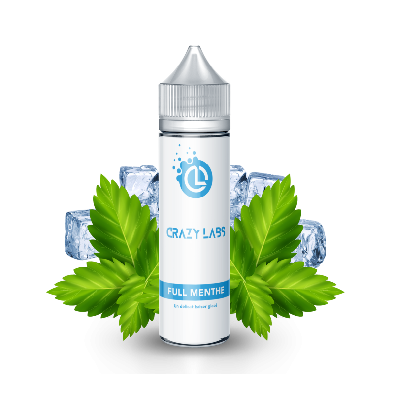 Premix Crazy Labs - Full Menthe 50/75ml