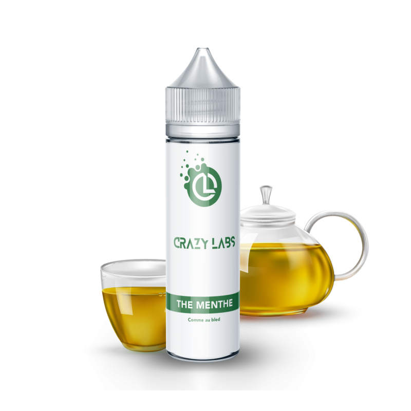 Premix Crazy Labs - Thé Menthe 50/75ml