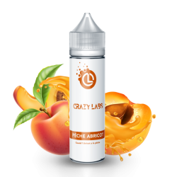 Premix Crazy Labs - Pêche Abricot 50/75ml