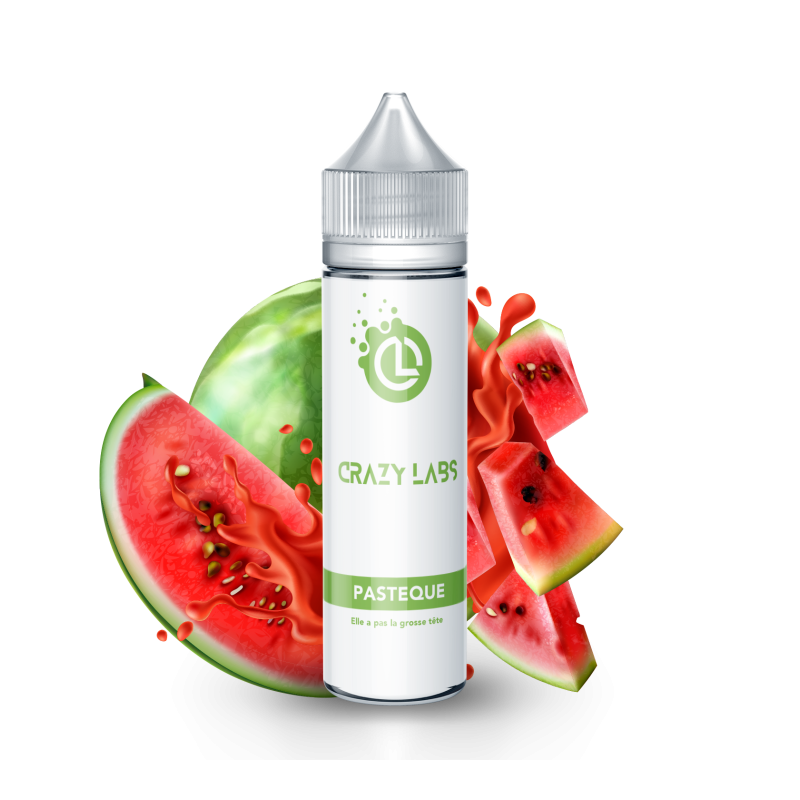 Premix Crazy Labs - Pasteque 50/75ml Premix Crazy Labs - Pasteque 50/75ml