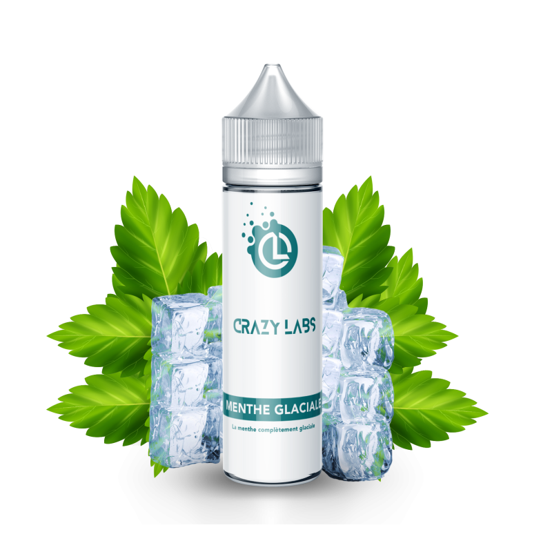 Premix Crazy Labs - Menthe Glaciale 50/75ml Premix Crazy Labs - Menthe Glaciale 50/75ml