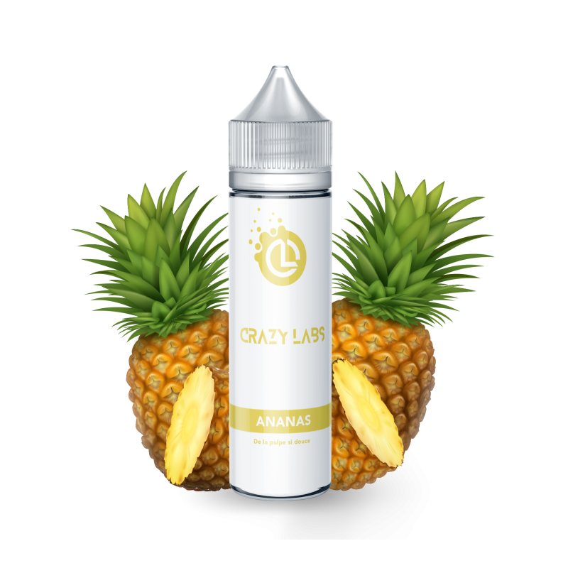Premix Crazy Labs - Ananas 50/75ml