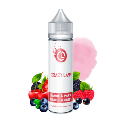 Premix Crazy Labs - Barbe à Papa Fruits rouges 50/75ml