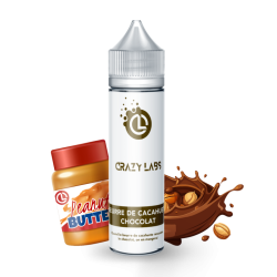Premix Crazy Labs - Beurre De Cacahuete Chocolat 50/75ml