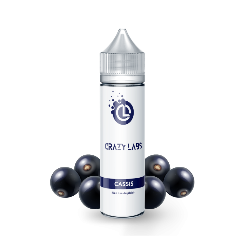 Premix Crazy Labs - Cassis 50/75ml Premix Crazy Labs - Cassis 50/75ml