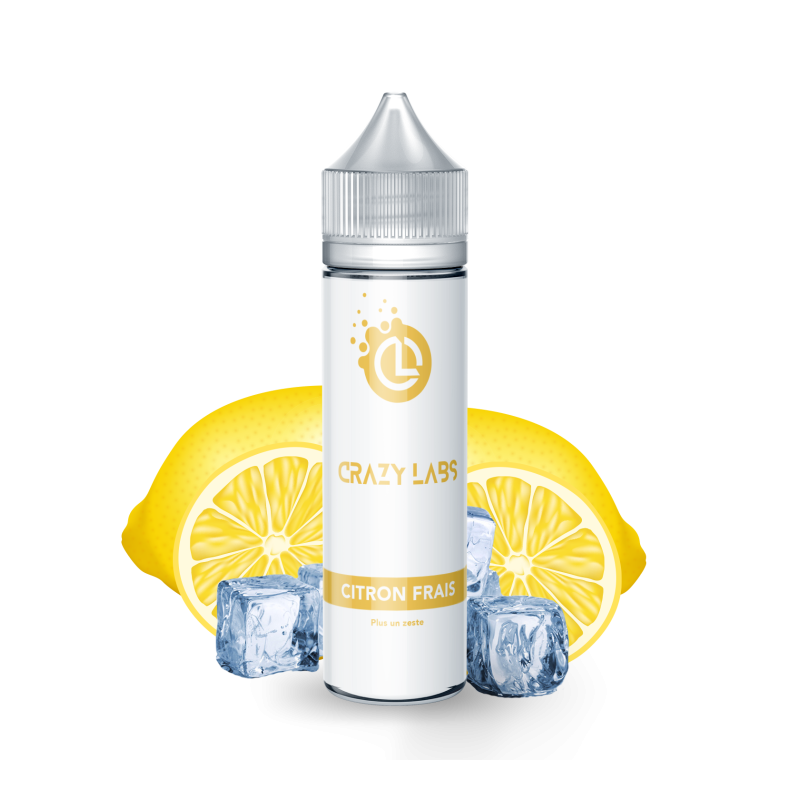 Premix Crazy Labs - Citron Frais 50/75ml
