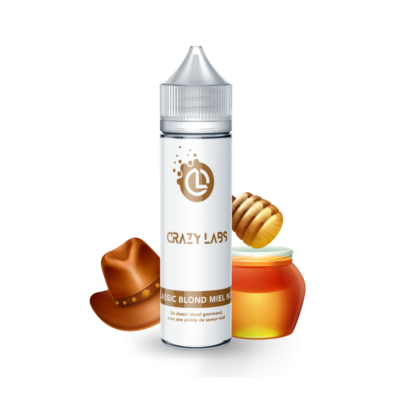 Premix Crazy Labs - Classic Blond Miel Noir 50/75ml Premix Crazy Labs - Classic Blond Miel Noir 50/75ml