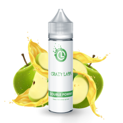 Premix Crazy Labs - Double Pomme 50/75ml