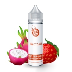Premix Crazy Labs - Fruit du Dragon Fraise Mûre 50/75ml