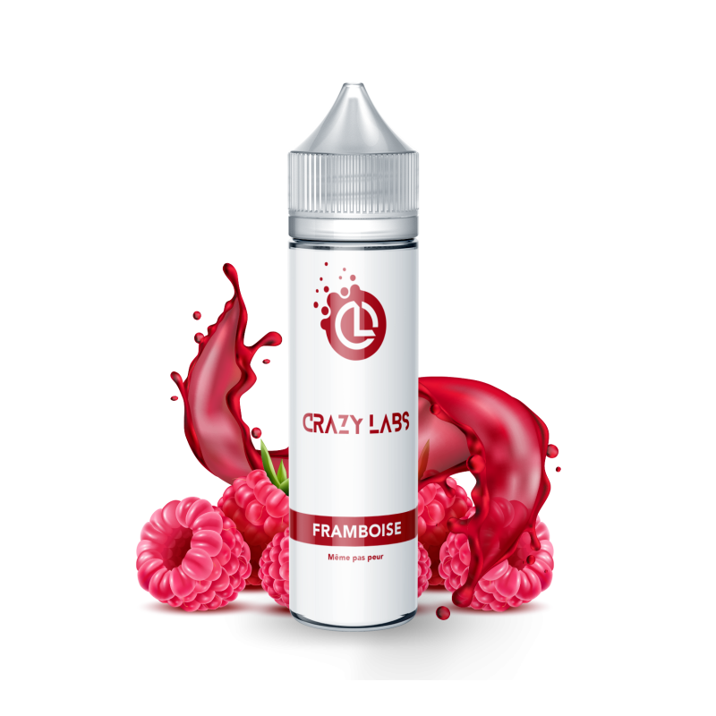 Premix Crazy Labs - Framboise 50/75ml