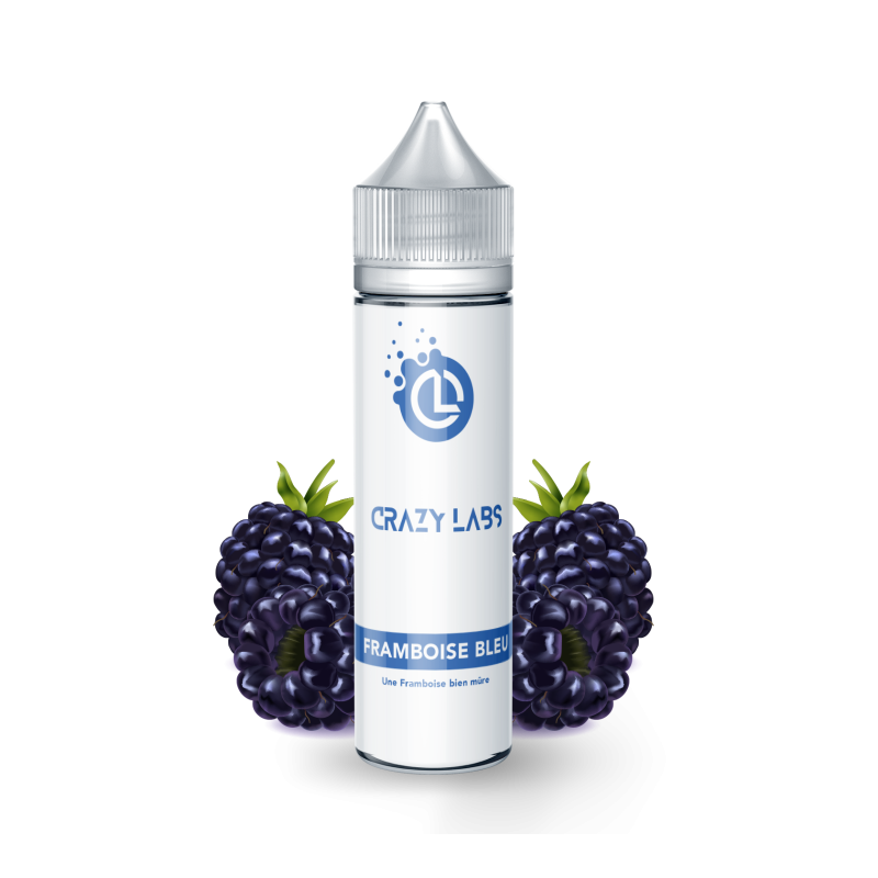 Premix Crazy Labs - Framboise Bleu 50/75ml Premix Crazy Labs - Framboise Bleu 50/75ml
