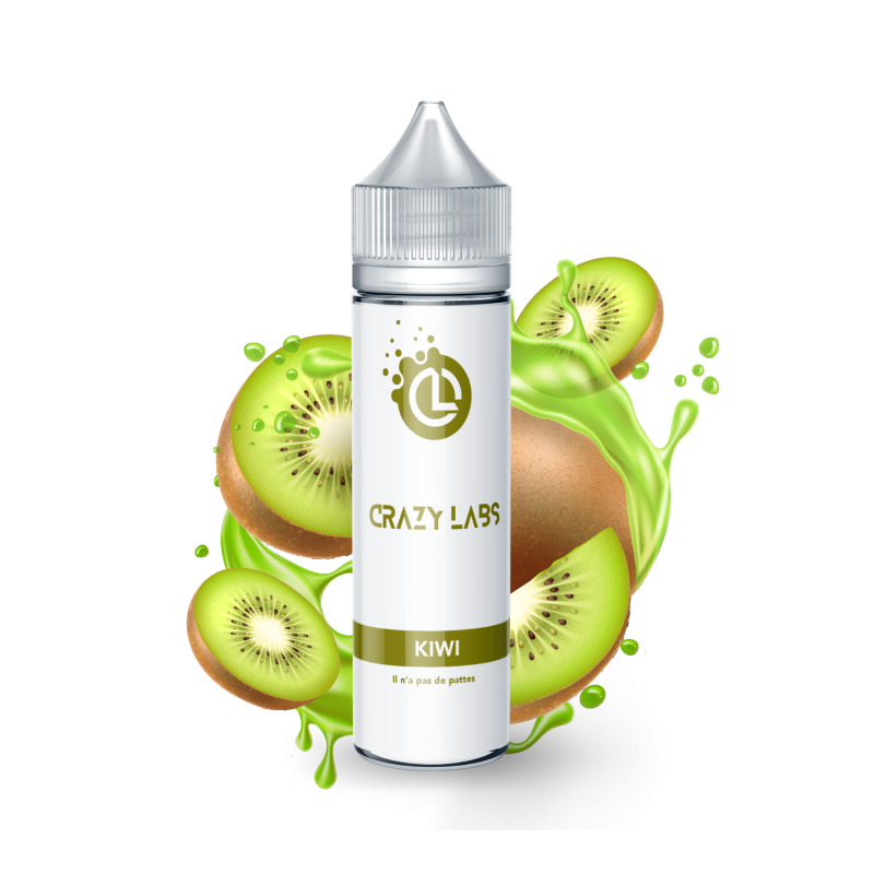 Premix Crazy Labs - Kiwi 50/75ml Premix Crazy Labs - Kiwi 50/75ml