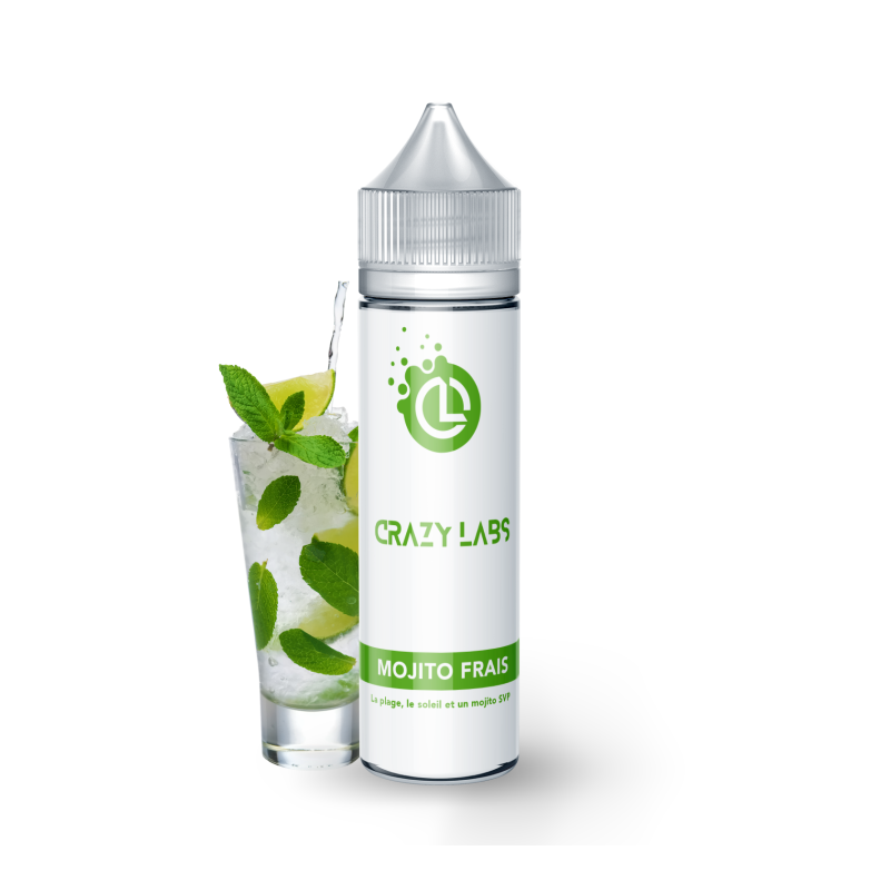 Premix Crazy Labs - Mojito Frais 50/75ml
