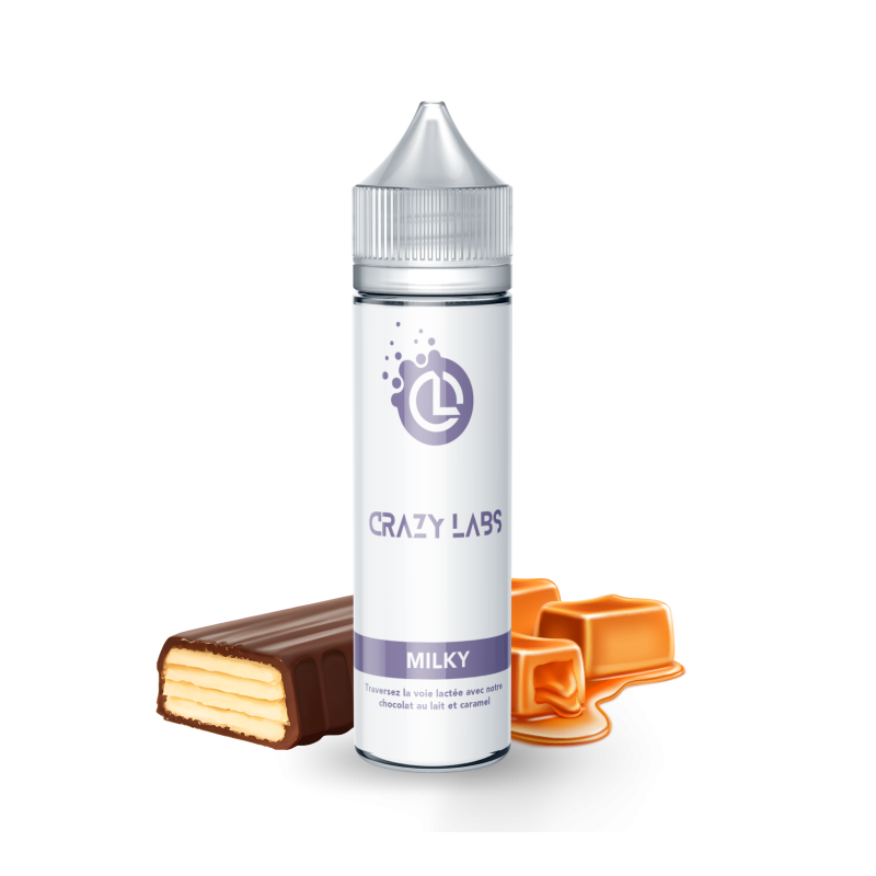Premix Crazy Labs - Milky 50/75ml Premix Crazy Labs - Milky 50/75ml