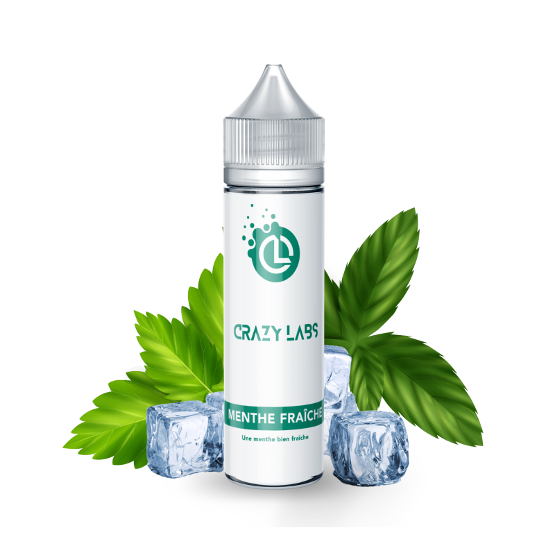 Premix Crazy Labs - Menthe Fraîche 50/75ml Premix Crazy Labs - Menthe Fraîche 50/75ml