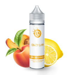 Premix Crazy Labs - Pêche Citron 50/75ml