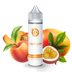 Premix Crazy Labs - Pêche Mangue Passion 50/75ml