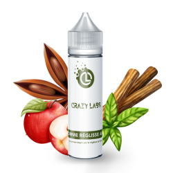Premix Crazy Labs - Pomme Réglisse Anis 50/75ml