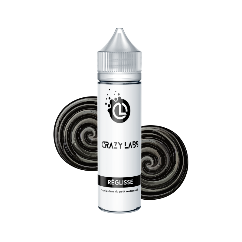 Premix Crazy Labs - Réglisse 50/75ml Premix Crazy Labs - Réglisse 50/75ml