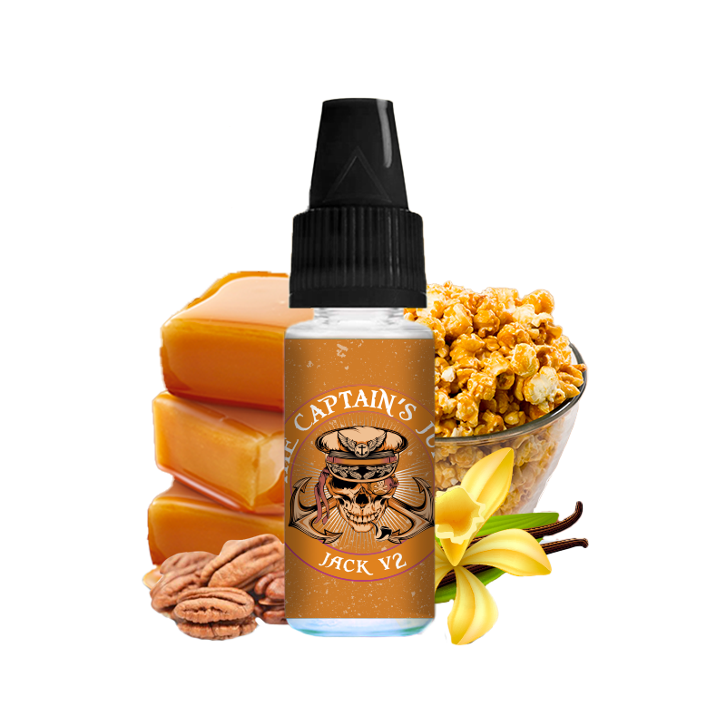 Liquid The Captain's Juice - Jack V2 10ml 20mg Liquid The Captain's Juice - Jack V2 10ml 20mg