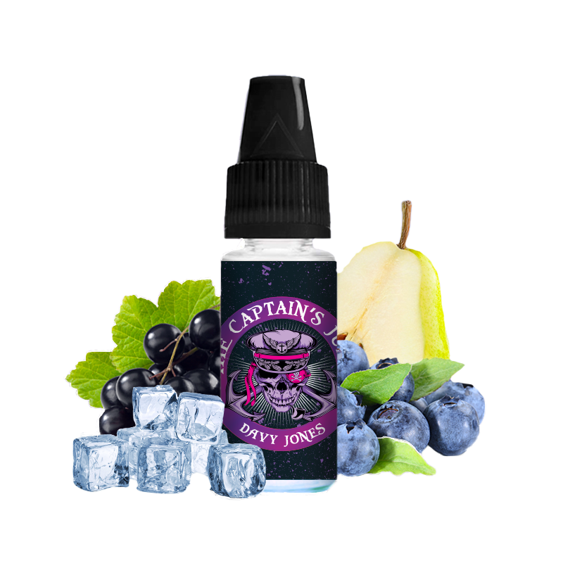 Liquid The Captain's Juice - Davy Jones 10ml 20mg Liquid The Captain's Juice - Davy Jones 10ml 20mg