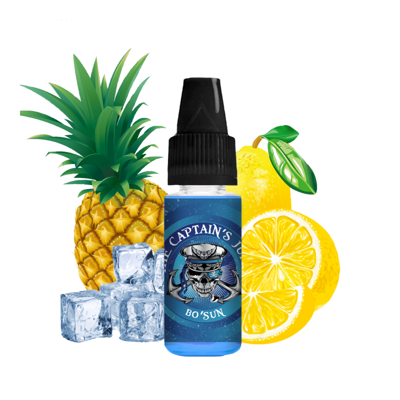 Liquid The Captain's Juice - Bo'Sun 10ml 20mg Liquid The Captain's Juice - Bo'Sun 10ml 20mg