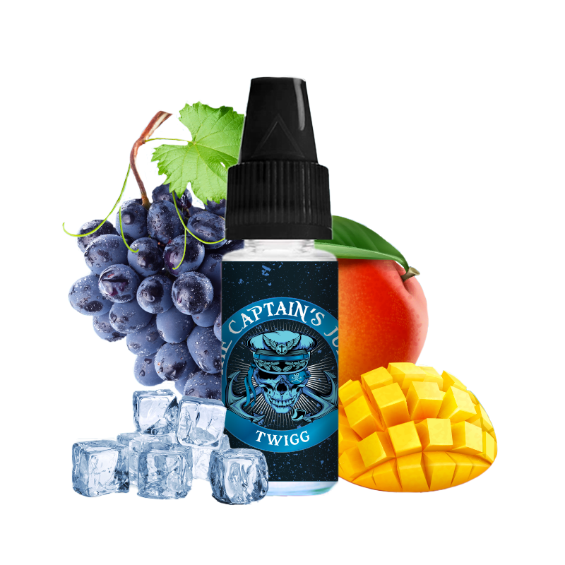Liquid The Captain's Juice - Twigg 10ml 20mg Liquid The Captain's Juice - Twigg 10ml 20mg