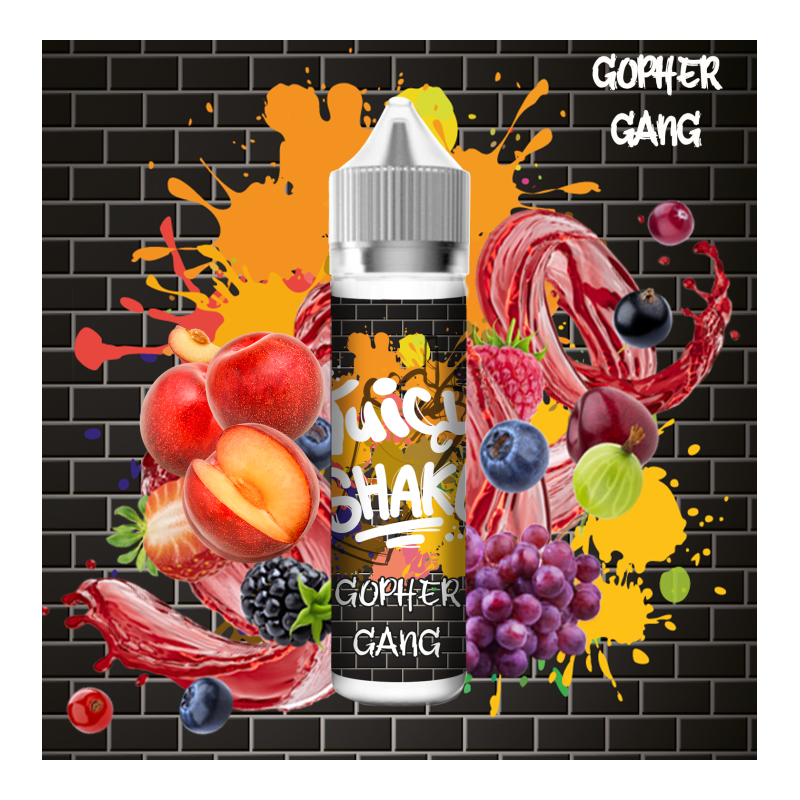 Premix Juicy Shake - Gopher Gang 50/60ml Premix Juicy Shake - Gopher Gang 50/60ml