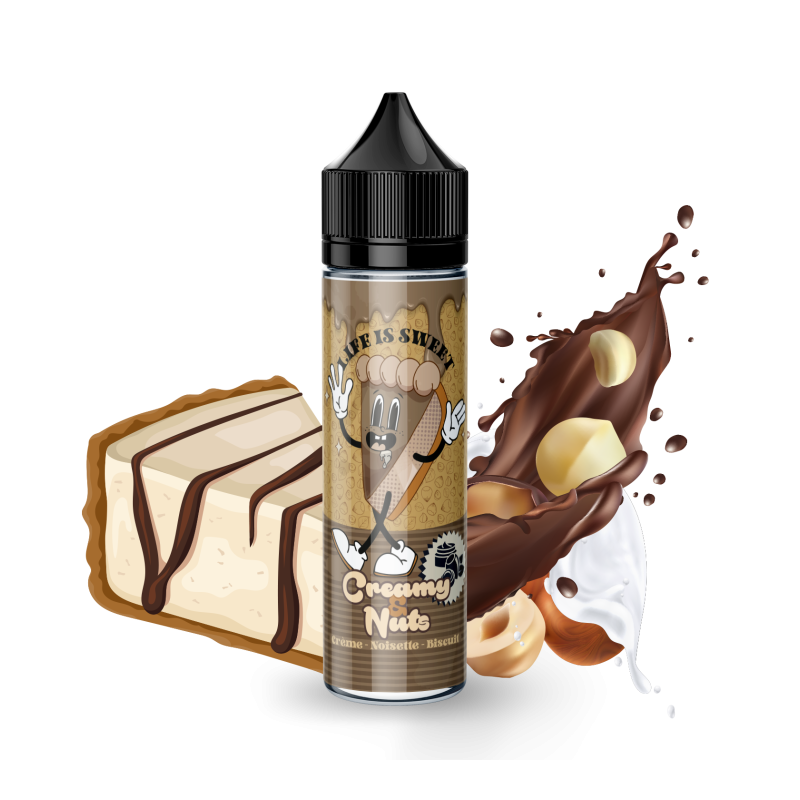 Premix Life is Sweet - Creamy & Nuts 50/60ml Premix Life is Sweet - Creamy & Nuts 50/60ml