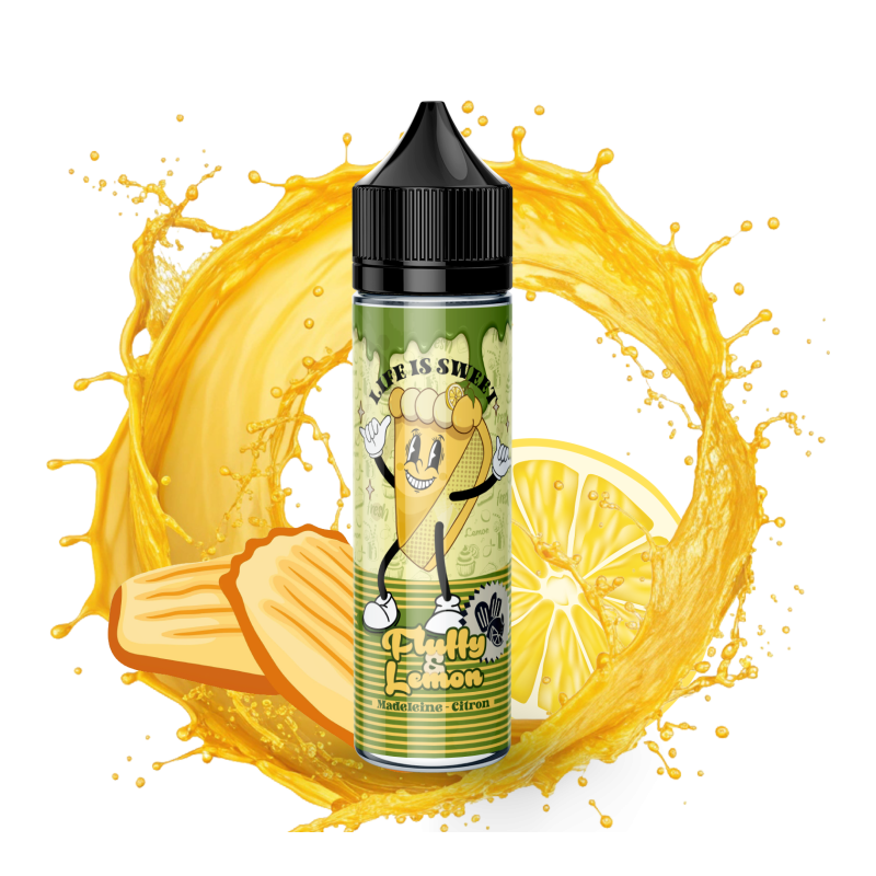 Premix Life is Sweet - Fluffy & Lemon 50/60ml Premix Life is Sweet - Fluffy & Lemon 50/60ml