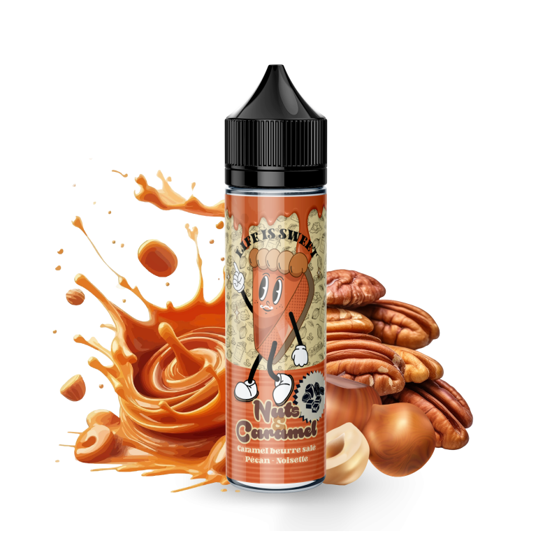 Premix Life is Sweet - Nuts & Caramel 50/60ml Premix Life is Sweet - Nuts & Caramel 50/60ml