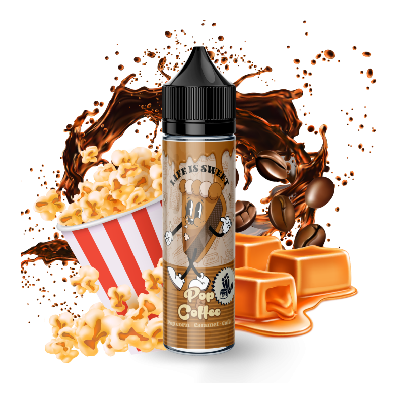 Premix Life is Sweet - Pop & Coffee 50/60ml Premix Life is Sweet - Pop & Coffee 50/60ml
