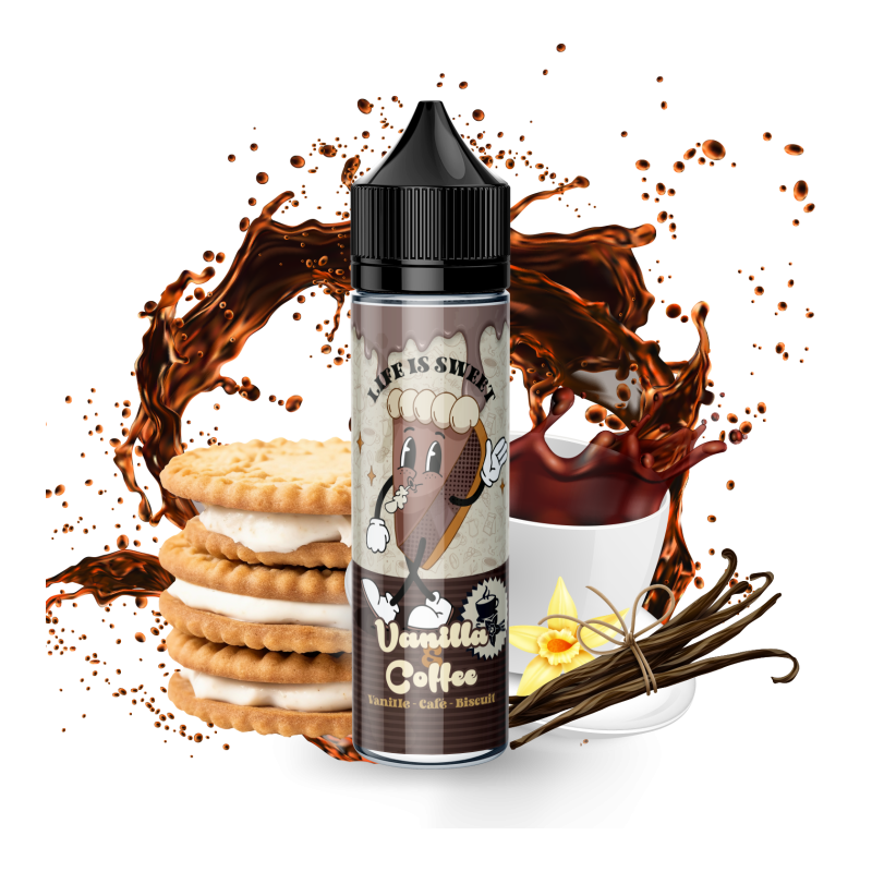 Premix Life is Sweet - Vanilla & Coffee 50/60ml Premix Life is Sweet - Vanilla & Coffee 50/60ml