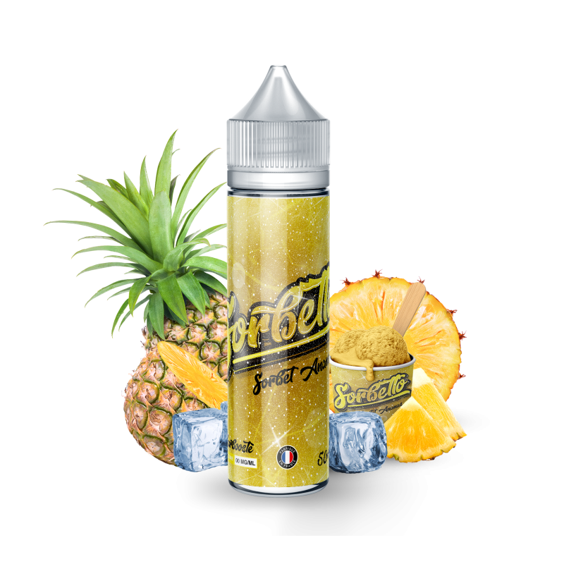 Premix Sorbetto - Sorbet Ananas 50/60ml