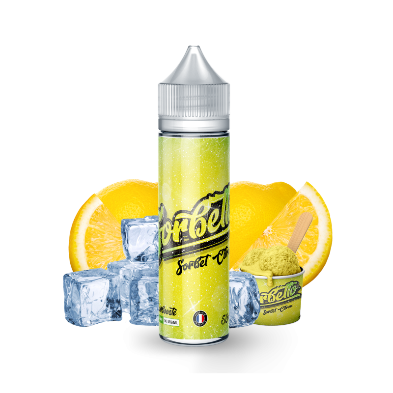 Premix Sorbetto - Sorbet Citron 50/60ml