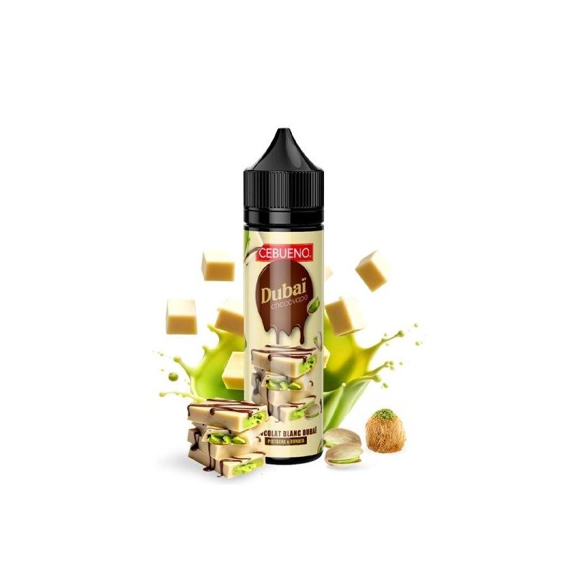 Premix Cebueno - Dubaï Chocovape White 50/70ml Premix Cebueno - Dubaï Chocovape White 50/70ml