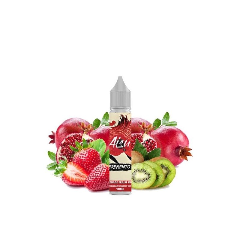 Liquid Aisu Eremento Salt - Grenade Fraise Kiwi 20mg 10ml Liquid Aisu Eremento Salt - Grenade Fraise Kiwi 20mg 10ml