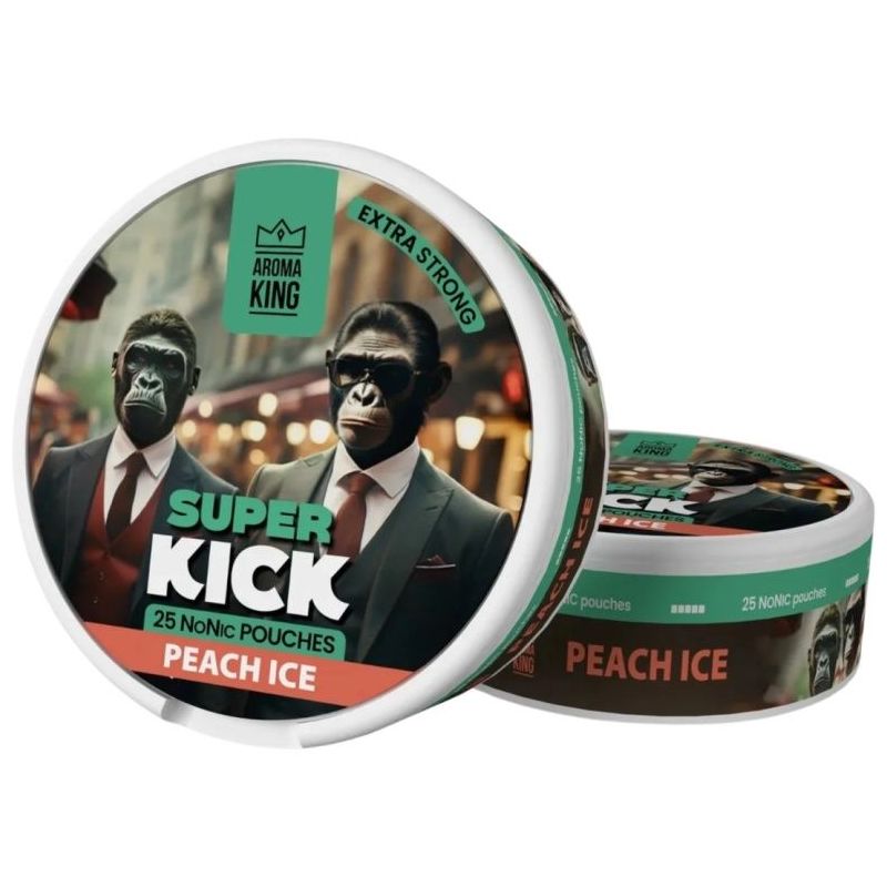 Woreczki Nikotynowe Aroma King Super Kick - Peach Ice 5mg NoNic