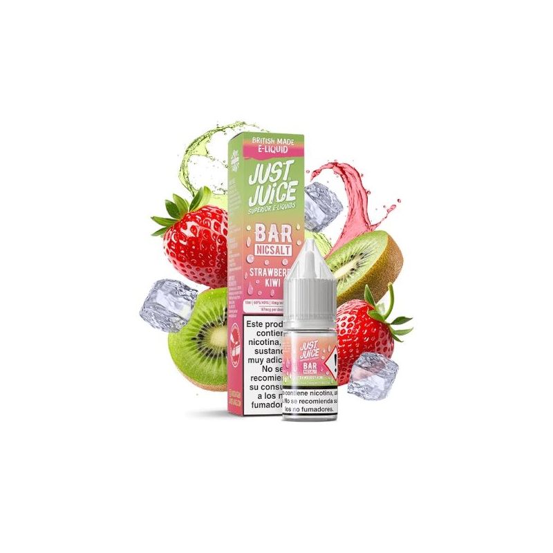 Liquid Just Juice Bar Salts - Strawberry Kiwi 20mg 10ml Liquid Just Juice Bar Salts - Strawberry Kiwi 20mg 10ml