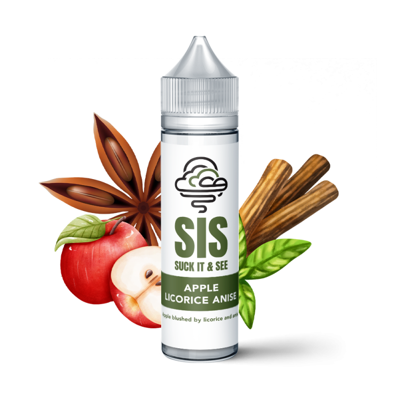 Premix SIS - Pomme Réglisse Anis 50/75ml Premix SIS - Pomme Réglisse Anis 50/75ml