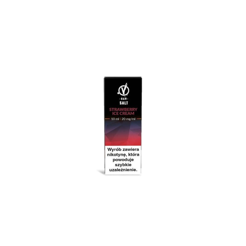 Liquid VBar Salt 10ml - Strawberry Ice Cream 20mg