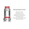 Grzałka Smok RPM80 RGC Conical Mesh 0.17 OHM