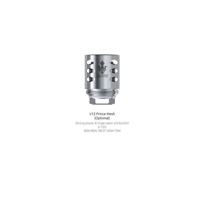 Grzałka Smok TFV12 Prince Mesh 0.15 OHM Grzałka Smok TFV12 Prince Mesh 0.15 OHM