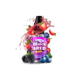 Longfill Oil4vap - Black & Red Bubble (Pack) 8/30ml